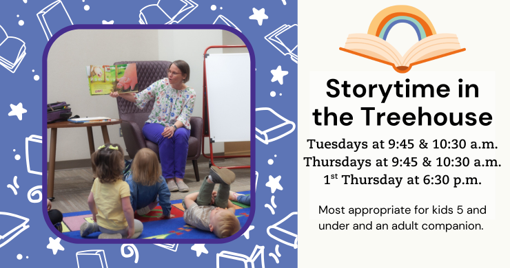 Storytime in the Treehouse.