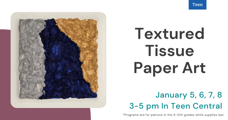 day and time for texture tissue art