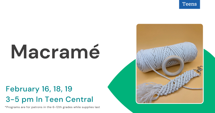 Dates and Time for Macrame